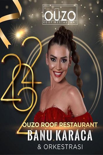 Ouzo Roof Restaurant İstanbul Kalamış 2022 Yılbaşı Programı